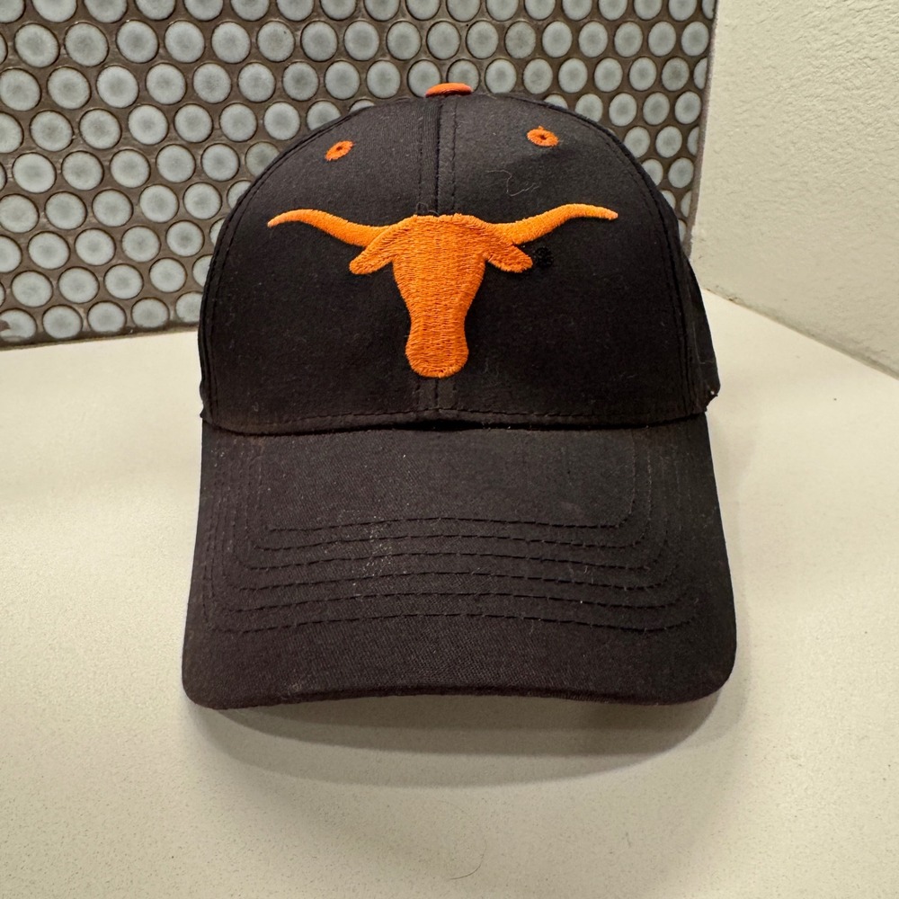 Texas Longhorns Hat Cap Captivating Headgear Men OSFA Black Cotton NCAA Baseball